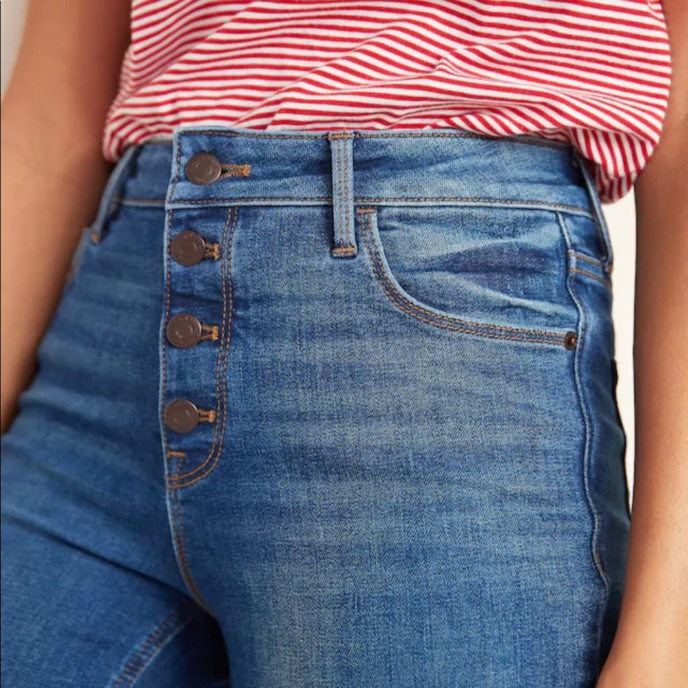 Old Navy Button Fly Jean